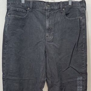 American Eagle Super Stretch Corduroy Mom Jeans - Gray - Size 0 Regular